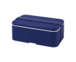 Lunch box unique avec un compartiment couleur bleu