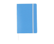 Carnet de notes publicitaire à feuilles blanches couleur bleu ciel