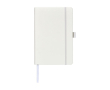 Carnet de notes à feuilles de couleur crème couleur blanc