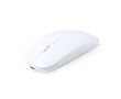 Souris sans fil en ABS recyclé couleur blanc