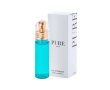 Parfum publicitaire pour femme couleur bleu ciel
