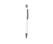 Stylo en aluminium recyclé couleur blanc