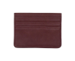 Porte-cartes avec pochette RFID couleur bordeaux