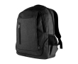 Sac à dos en polyester RPET avec USB couleur noir