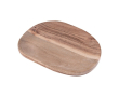 Plateau décoratif en bois d'acacia couleur naturel