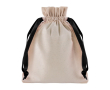 Pochette avec fermeture par sangle couleur noir