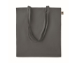 Sac écologique en coton organique couleur gris foncé