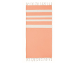 Serviette paréo recyclée 140 g/m2 couleur orange