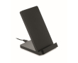 Chargeur sans fil personnalisable en bambou couleur noir