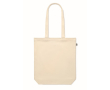 Tote Bag en toile organique 270 g/m2 couleur beige