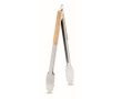 Pince barbecue avec dispositif de verrouillage couleur bois