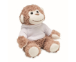 Poupée singe en peluche pour sublimation couleur blanc