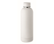 Bouteille en acier inoxydable à double paroi couleur blanc