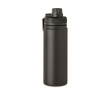 Gourde thermique en acier avec bec verseur couleur noir