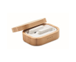 Écouteurs bluetooth TWS 5.0 couleur bois