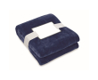 Couverture en laine 280 g/m2 avec carte couleur bleu