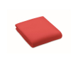 Couverture légère en polaire 130 g/m2 couleur rouge