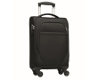 Valise en polyester RPET avec cadenas couleur noir