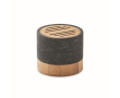 Enceinte RPET et bambou avec connexion 5.0 couleur noir