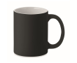 Tasse en céramique mate couleur noir