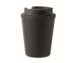 Gobelet recyclé thermique à emporter couleur noir
