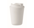 Gobelet recyclé thermique à emporter couleur blanc