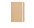 Bloc-notes personnalisable en carton recyclé couleur blanc