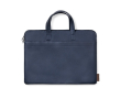 Porte-documents de qualité en cuir recyclé couleur bleu marine