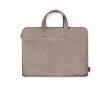 Porte-documents de qualité en cuir recyclé couleur marron