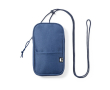 Support de téléphone portable en bandoulière couleur bleu marine