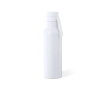 Thermos en acier à l'esthétique métallique couleur blanc