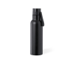 Thermos en acier à l'esthétique métallique couleur noir