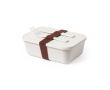 Lunch Box de 1 litre avec fourchette et couteau couleur naturel