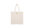 Sac en coton avec fermeture à bouton 310 g/m2 couleur naturel