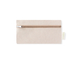 Trousse en coton recyclé couleur beige