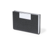 Porte-cartes RPET et fermeture magnétique couleur noir