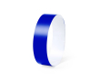 Bracelets colorés incassables pour événements couleur bleu