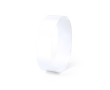 Bracelets colorés incassables pour événements couleur blanc