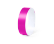 Bracelets colorés incassables pour événements couleur fuchsia