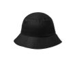 Bonnet bob en coton recyclé couleur noir