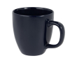 Mug en céramique avec finition brillante couleur bleu marine