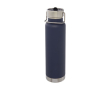 Bouteille de sport en acier thermos couleur bleu foncé