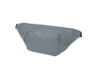Sac banane réglable à deux compartiments couleur gris