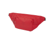 Sac banane réglable à deux compartiments couleur rouge