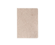 Carnet avec couverture fabriquée à partir de thé couleur naturel