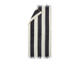 Serviette en coton 450 gr. et 80 x 180 cm couleur noir