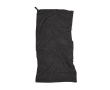 Serviette en microfibre recyclée 70 x 140 cm couleur noir