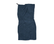 Serviette en microfibre recyclée 70 x 140 cm couleur bleu