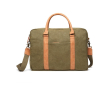 Sacoche portable recyclée et rembourrée couleur vert