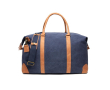 Sac de sport recyclé de qualité avec sangle couleur bleu marine
